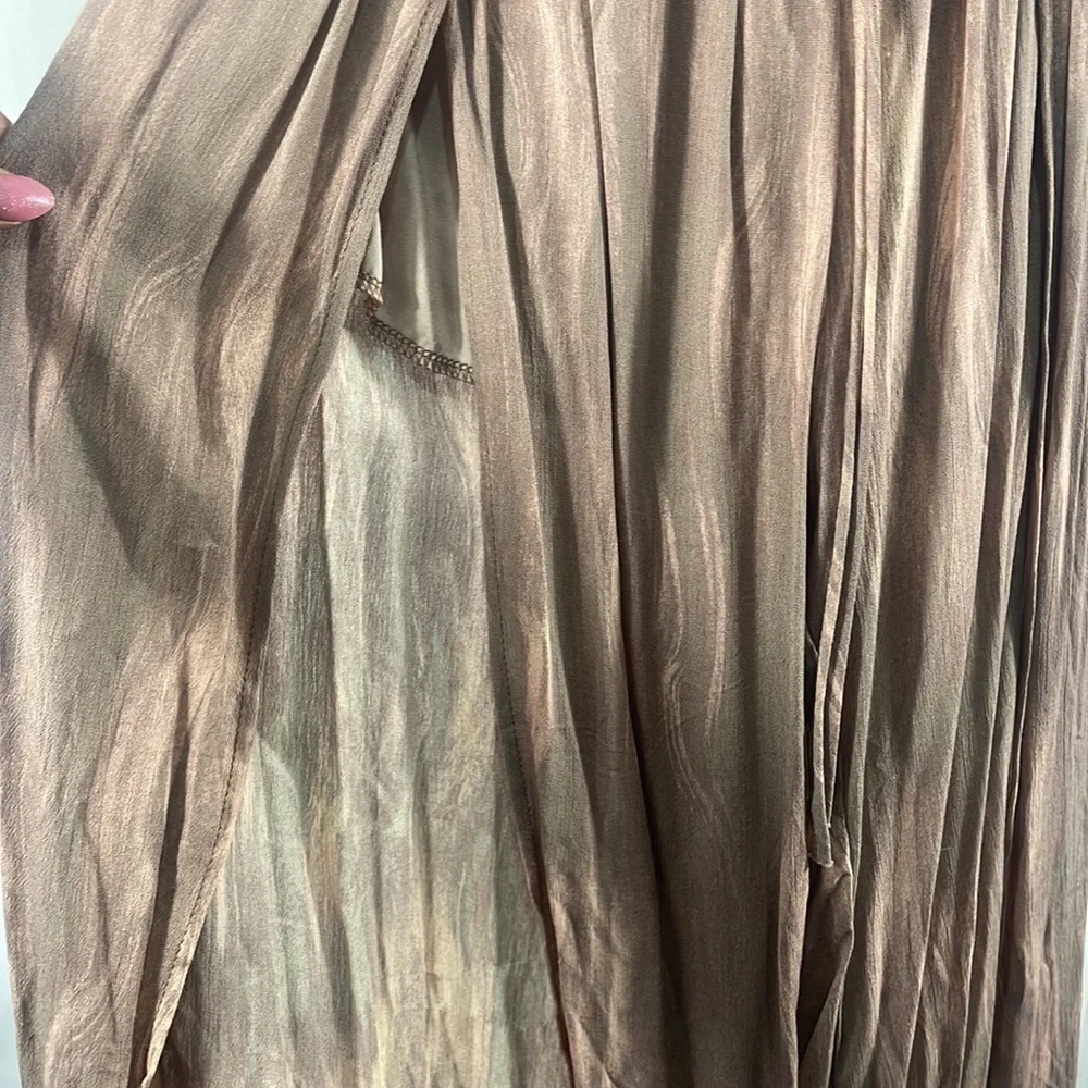 Mocha,Rose,Sleeveless,tube top onesie pant suit,jumpsuit,romper,small - Picture 6 of 13